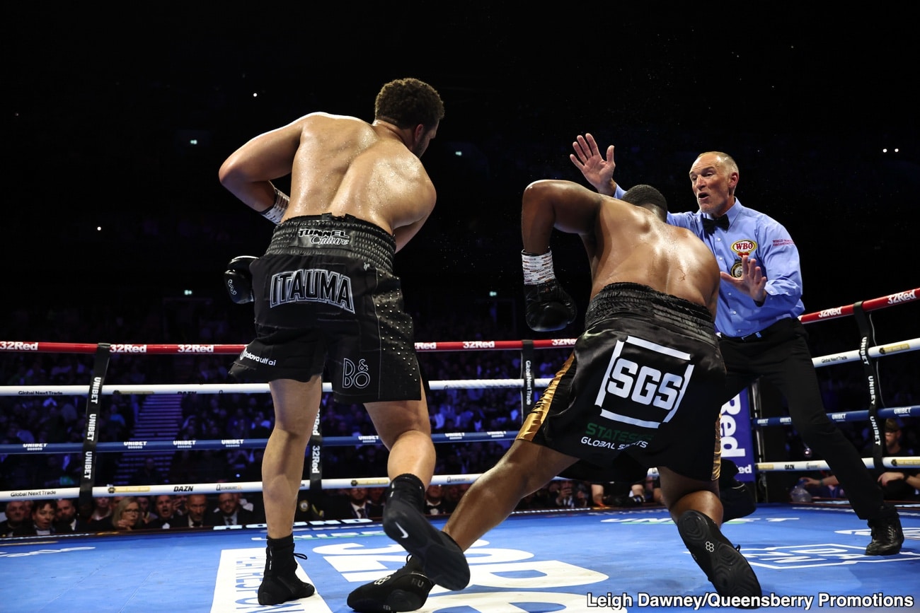 Image: Moses Itauma Stops Jermaine Franklin in Five, WBO Mandatory In Play