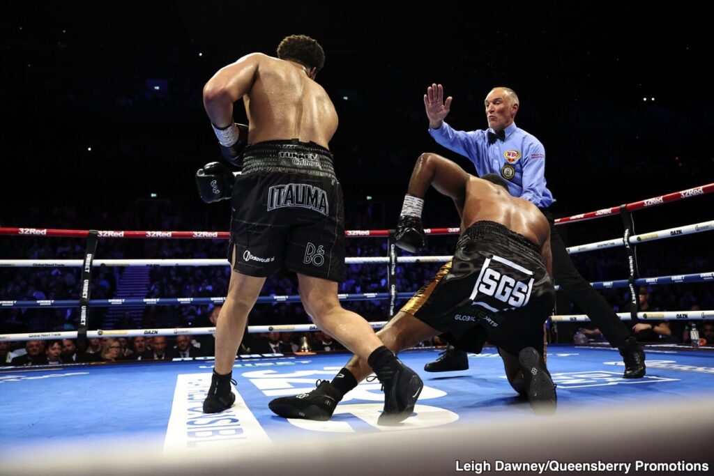 Jermaine Franklin vows to keep going after Itauma knockout loss