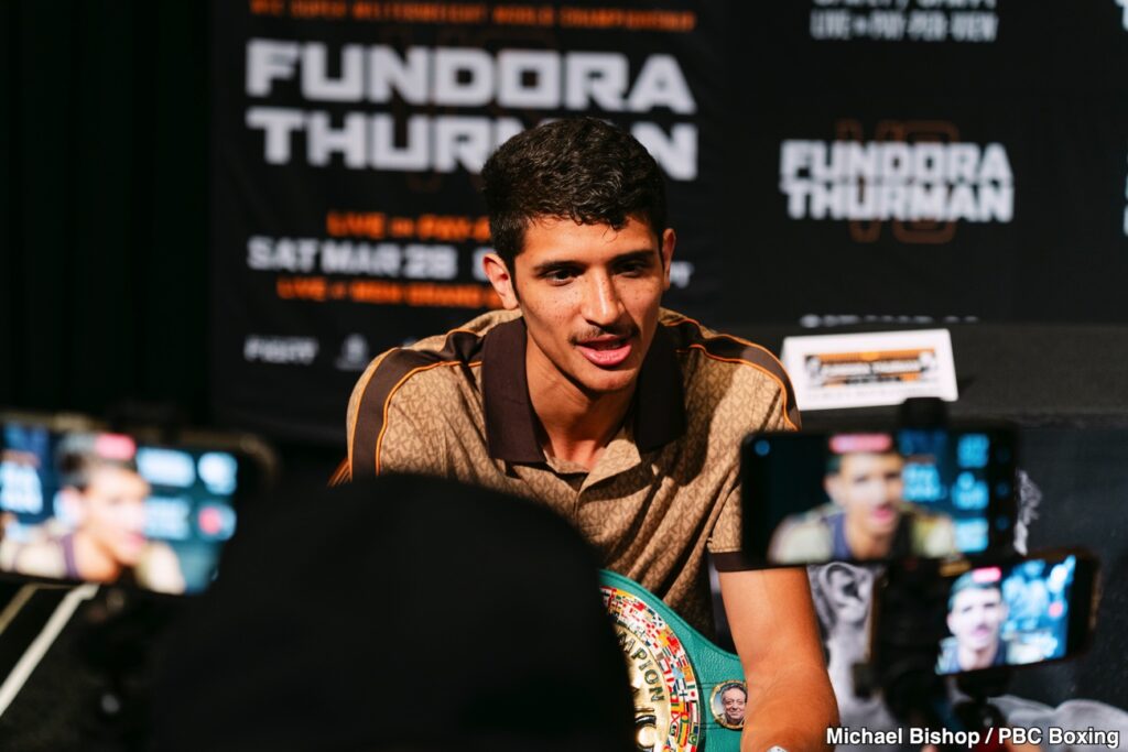 Sebastian Fundora misreads Keith Thurman’s Danny Garcia win
