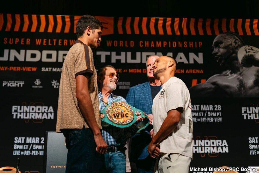 Will Keith Thurman Score The Upset Over Sebastian Fundora?