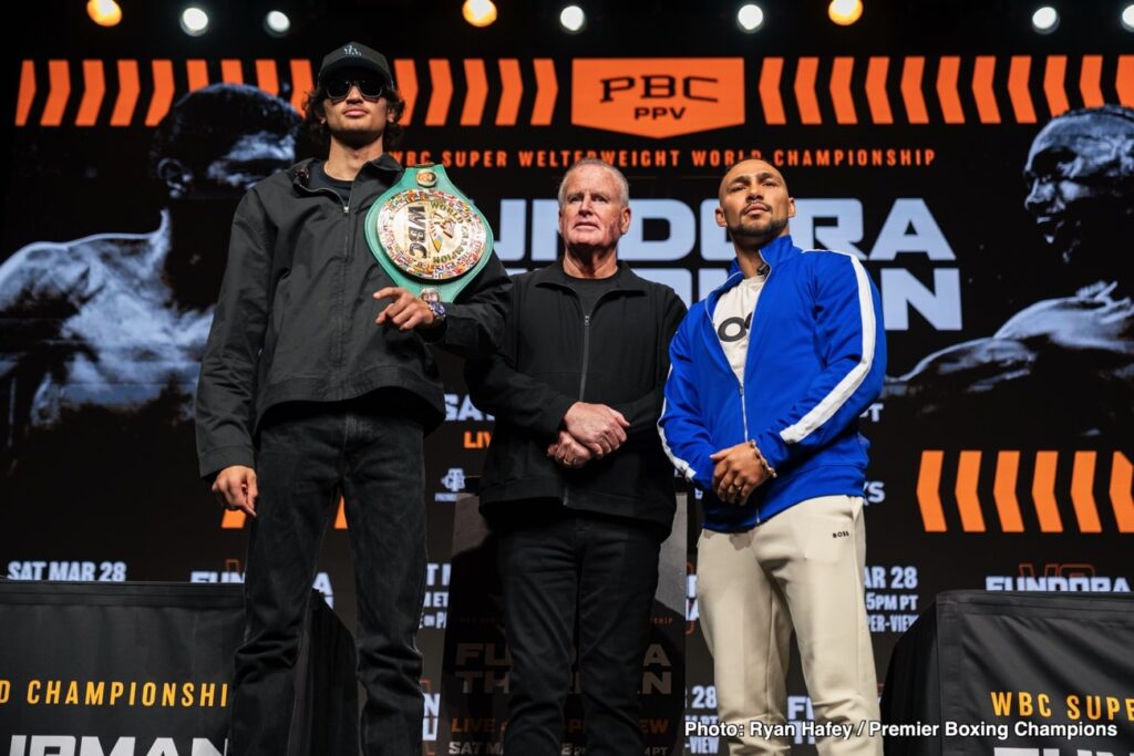Keith Thurman Says First Clean Shot Will Change Sebastian Fundora