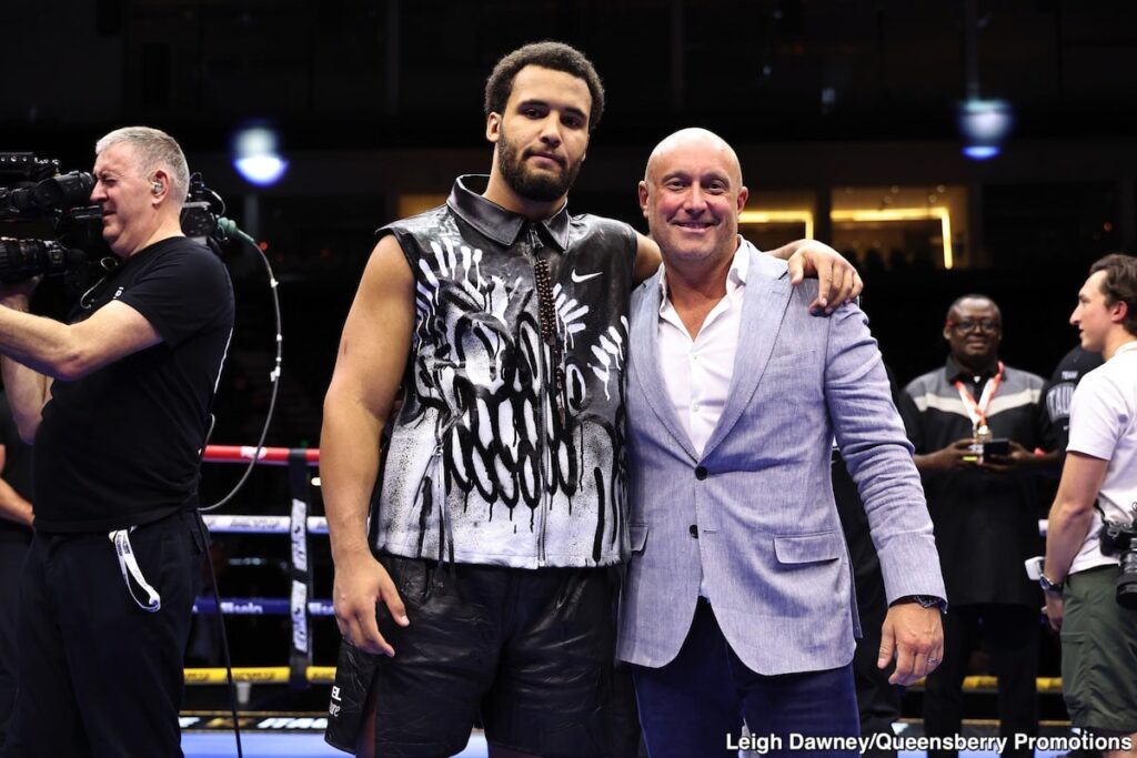 Frank Warren eyes Oleksandr Usyk fight for Moses Itauma after Jermaine Franklin bout