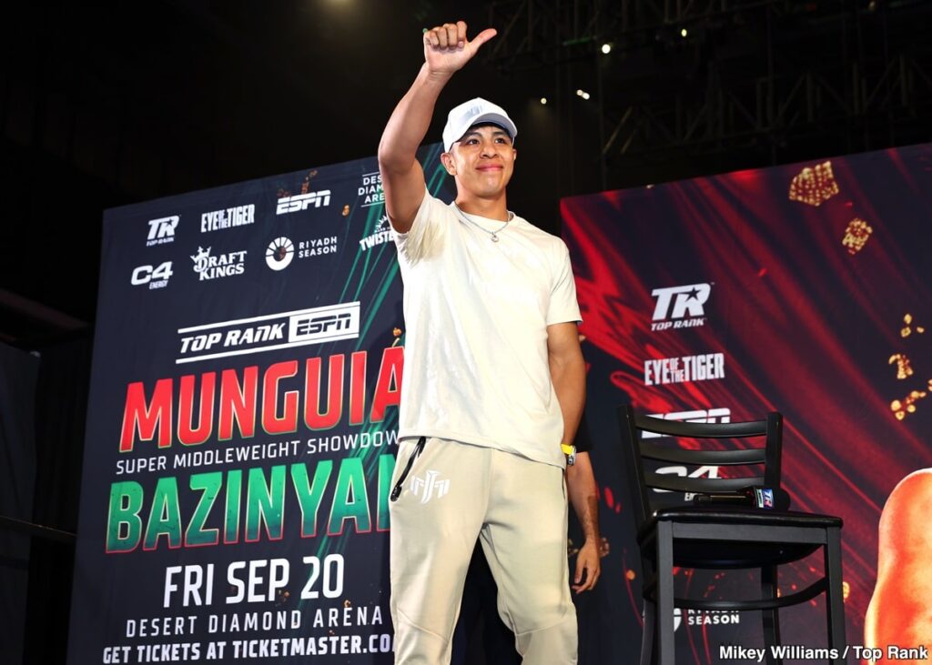 Jaime Munguia Targeted For Oleksandr Usyk Undercard Return