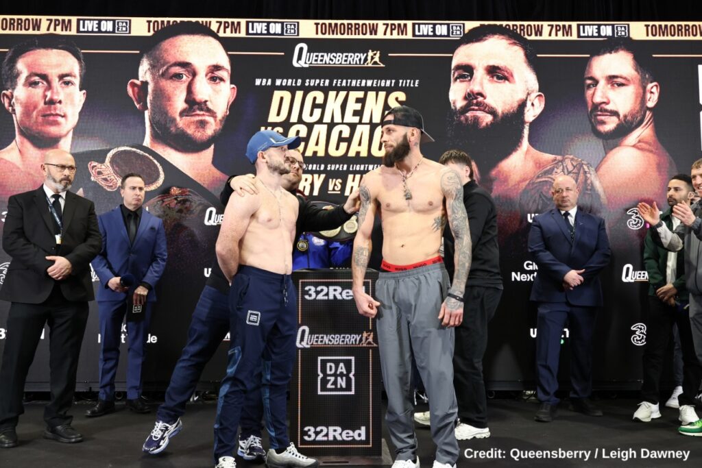 Jazza Dickens enters first title defence with many expecting defeat