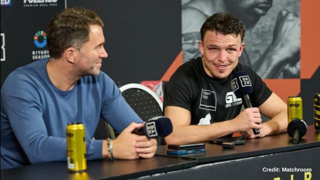 Eddie Hearn Teases Further Matchroom Deals After George Liddard, Giorgio Visioli Agreements