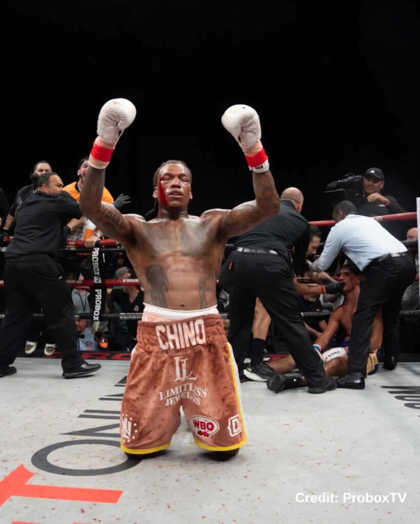 Najee Lopez halts Manuel Gallegos in eight-round war on ProBox TV Najee Lopez halts Manuel Gallegos in eight-round war on ProBox TV