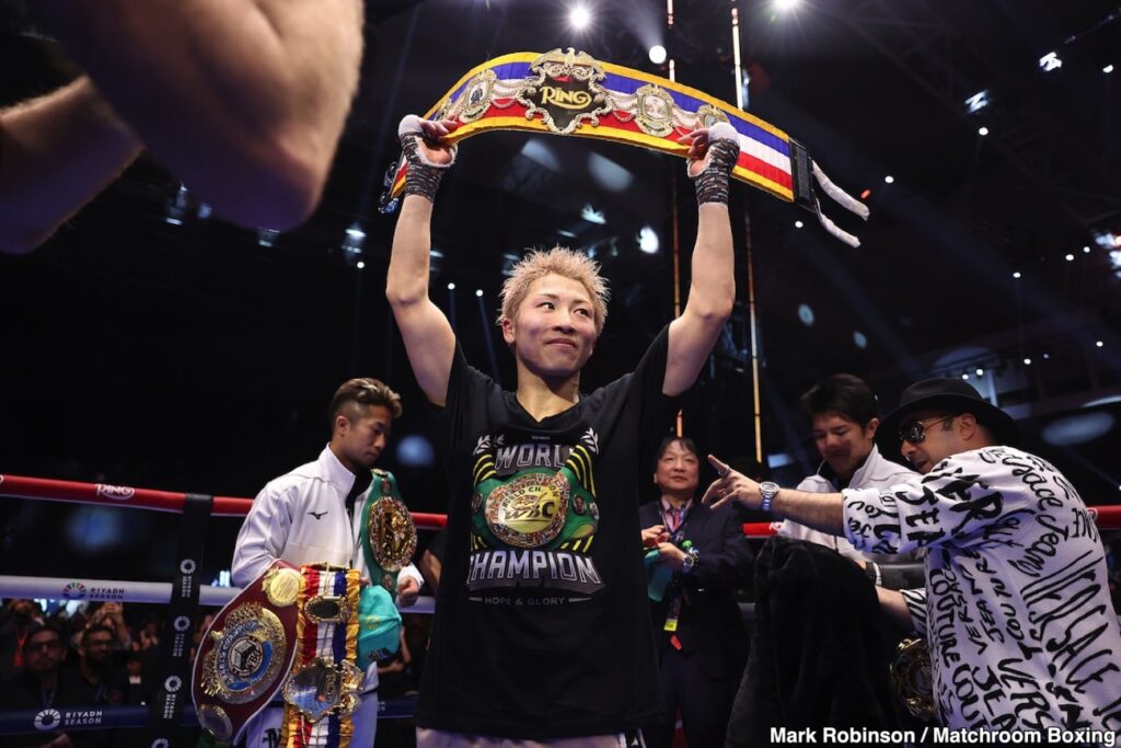 Naoya Inoue vs Junto Nakatani Confirmed for May 2 Tokyo Dome