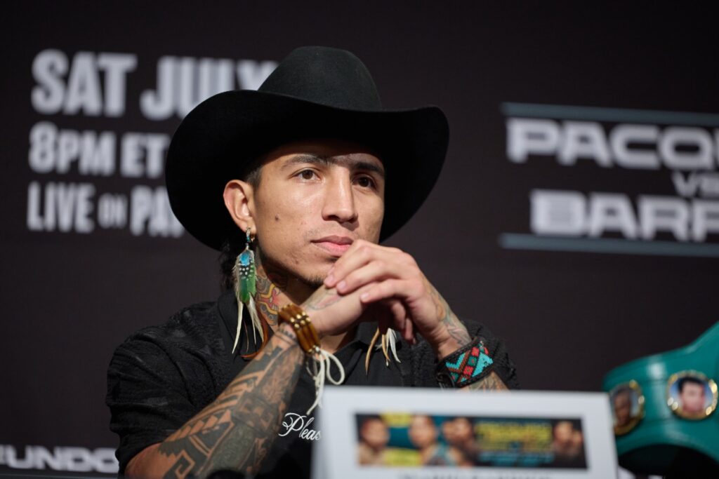 Mario Barrios Announces Move to 154 After Ryan Garcia Loss