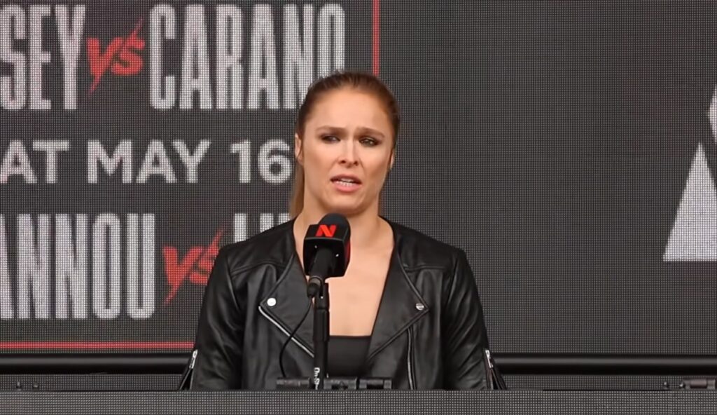 Ronda Rousey says UFC passed on Gina Carano fight before Netflix deal