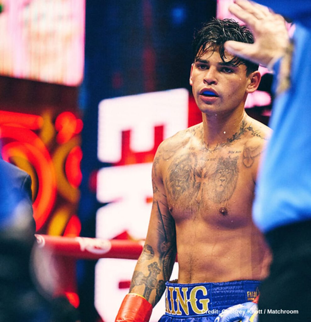 Ryan Garcia says champions should fight often as Teofimo Lopez option surfaces