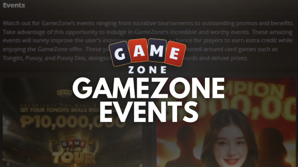 GameZone Events 2026 Strategy