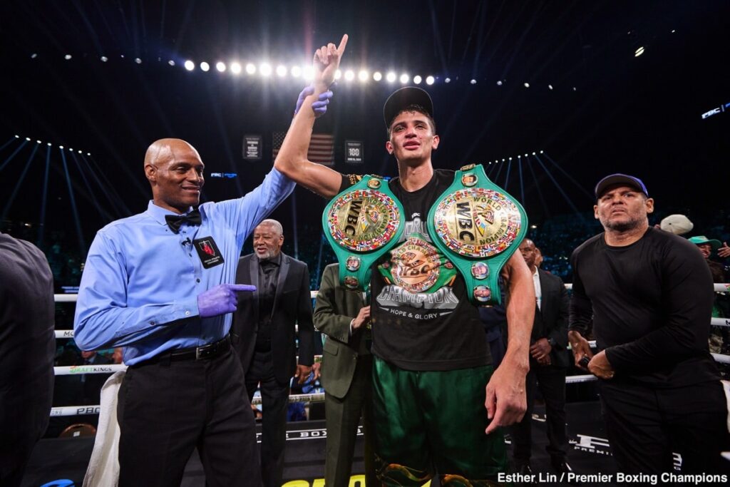 Sebastian Fundora defends sanctioning-body fees: “The titles bring you money”