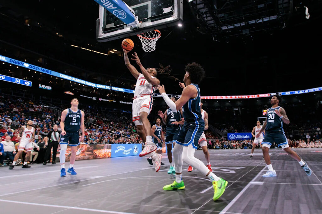 Big 12 basketball court change coming after complaints about LED glass surface