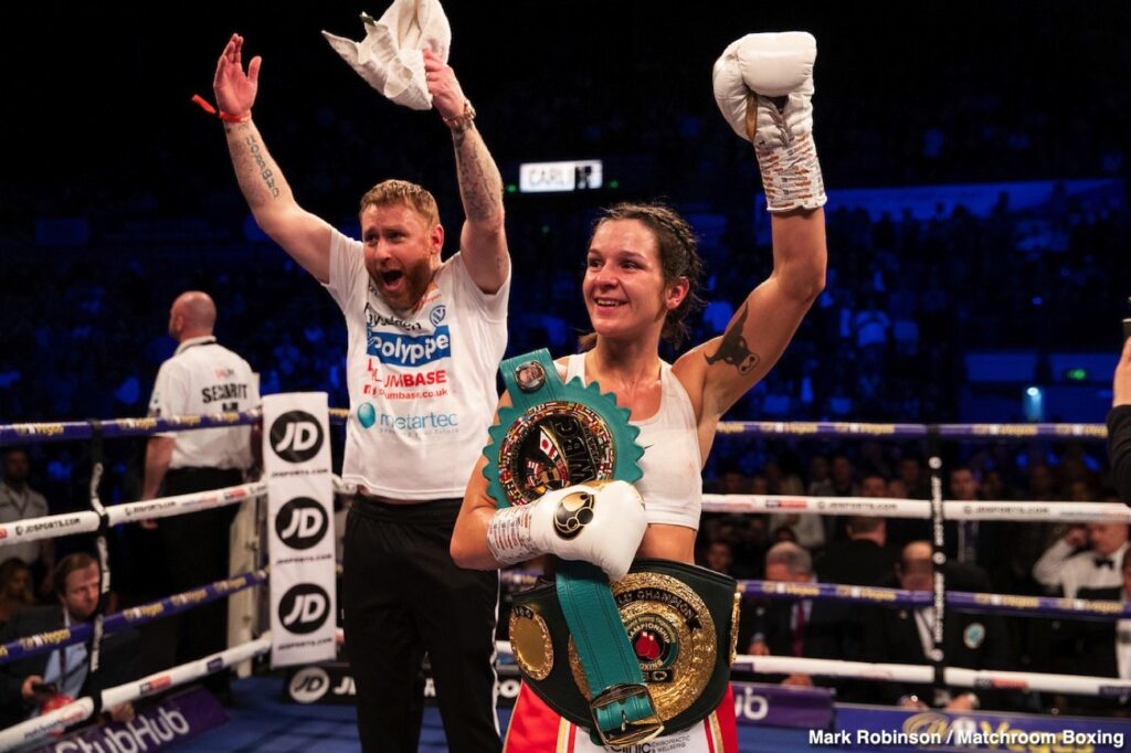 Caroline Dubois Takes On Terri Harper April 5 With Two Belts At Stake Caroline Dubois Takes On Terri Harper April 5 With Two Belts At Stake