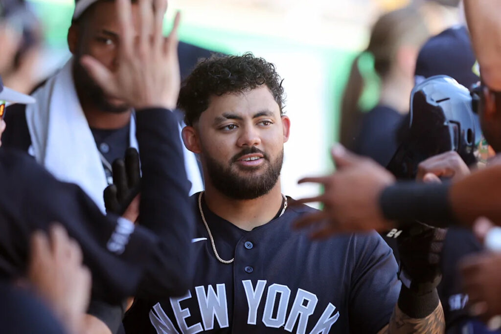 Yankees option outfielder Jasson Domínguez to Triple-A, losing out to veterans despite strong spring Yankees option outfielder Jasson Domínguez to Triple-A, losing out to veterans despite strong spring