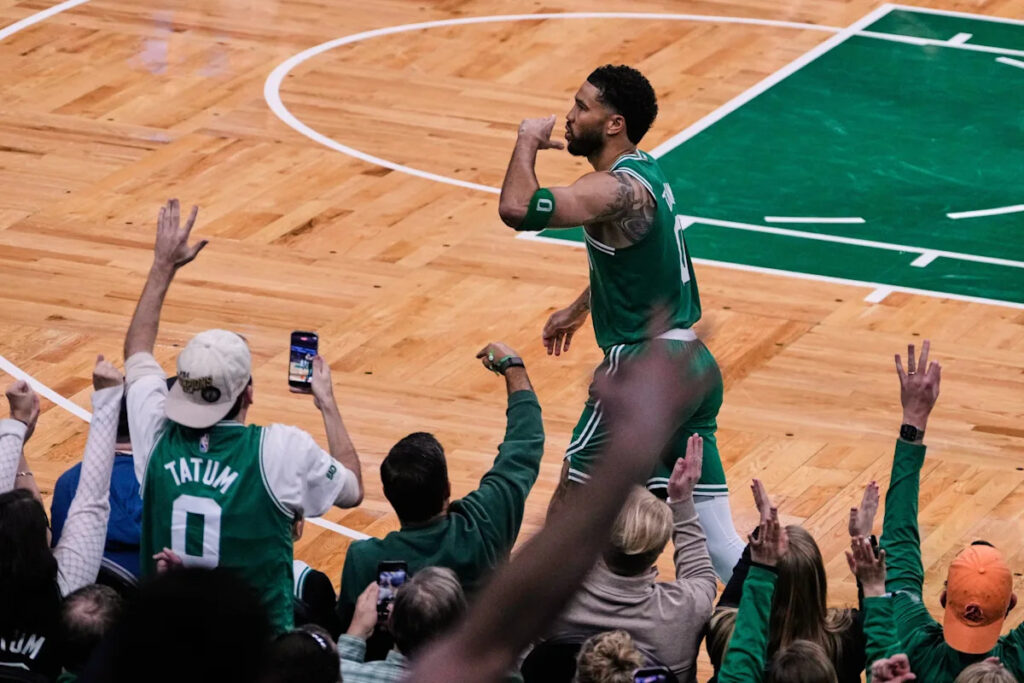 Jayson Tatum scores 15 points in return from Achilles surgery, Celtics beat Mavericks 120-100