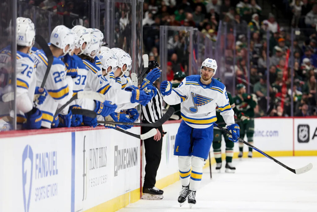 Buchnevich scores late in third period to help Blues end 10-game road skid with 3-1 win over Wild Buchnevich scores late in third period to help Blues end 10-game road skid with 3-1 win over Wild