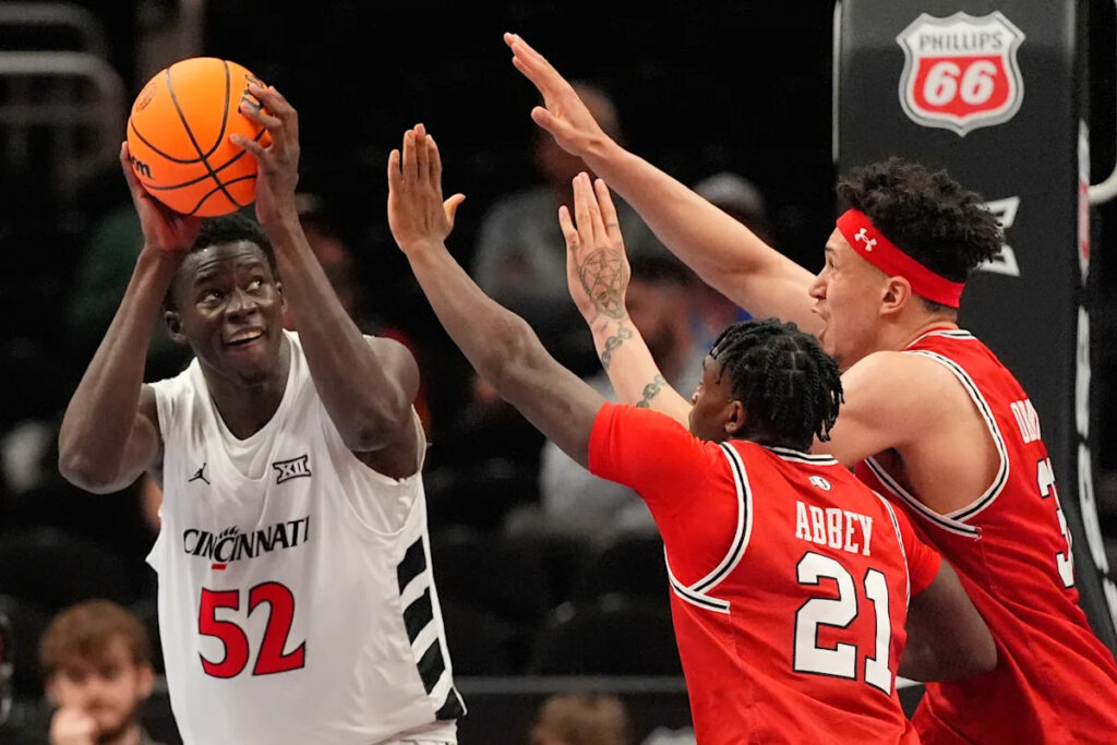 No. 9 seed Cincinnati beats Utah 73-66 to reach the second round of the Big 12 Tournament