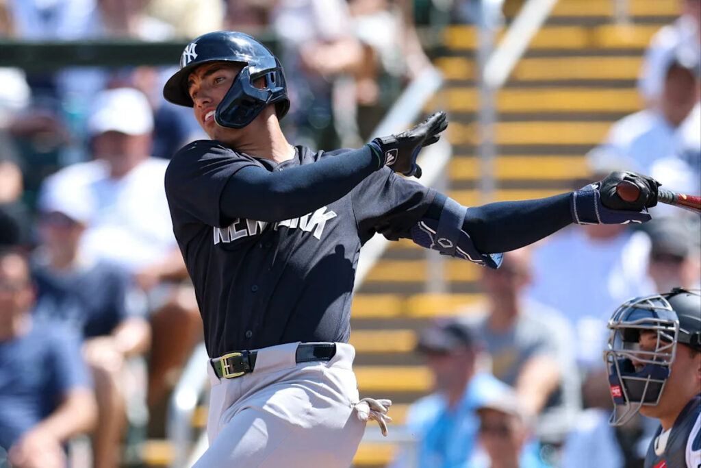 George Lombard keeps impressing with spring development — and is wowing Yankees with his glove
