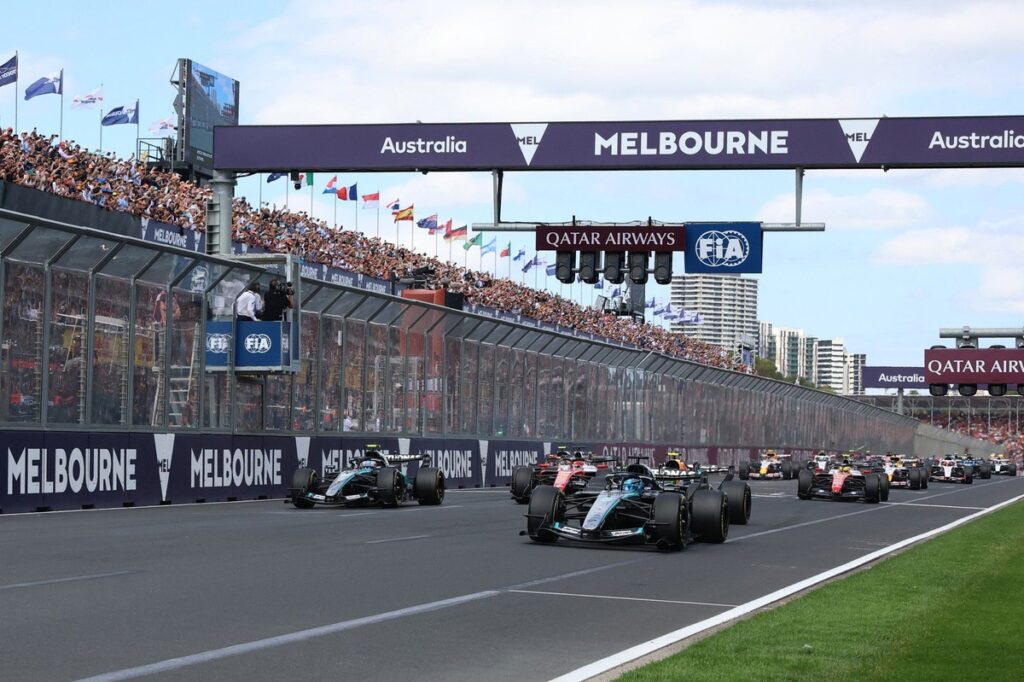 Why Russell did not jump start in the F1 Australian GP