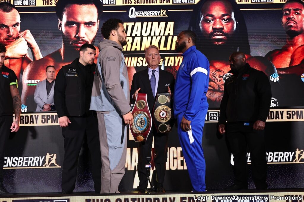 Moses Itauma vs Jermaine Franklin Live Updates From Manchester Moses Itauma vs Jermaine Franklin Live Updates From Manchester