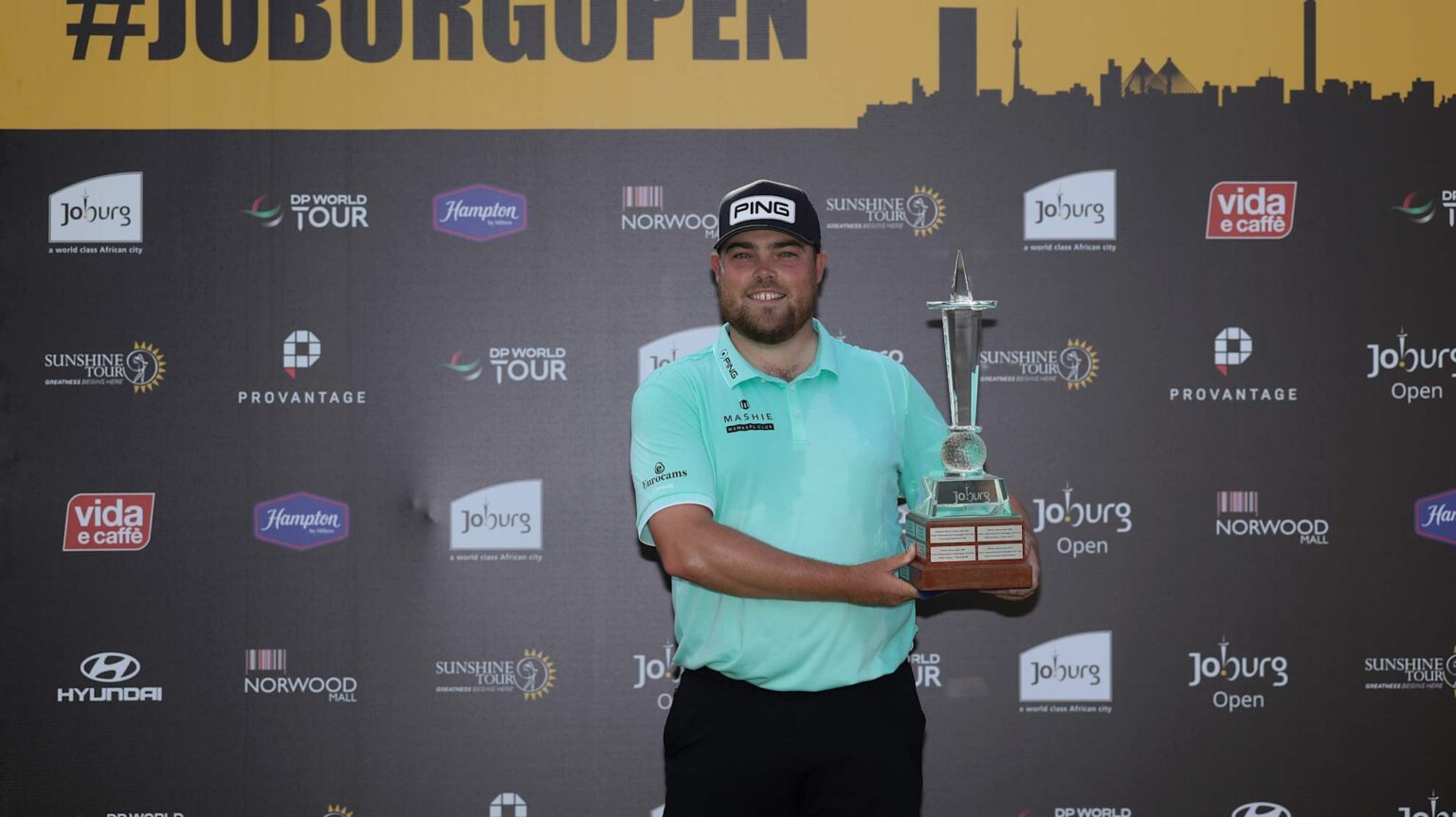 Joy for Bradbury at Joburg Open