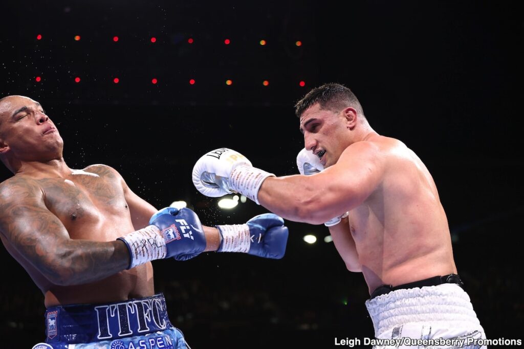 Justis Huni vs Frazer Clarke Set for Saturday on Fury Undercard