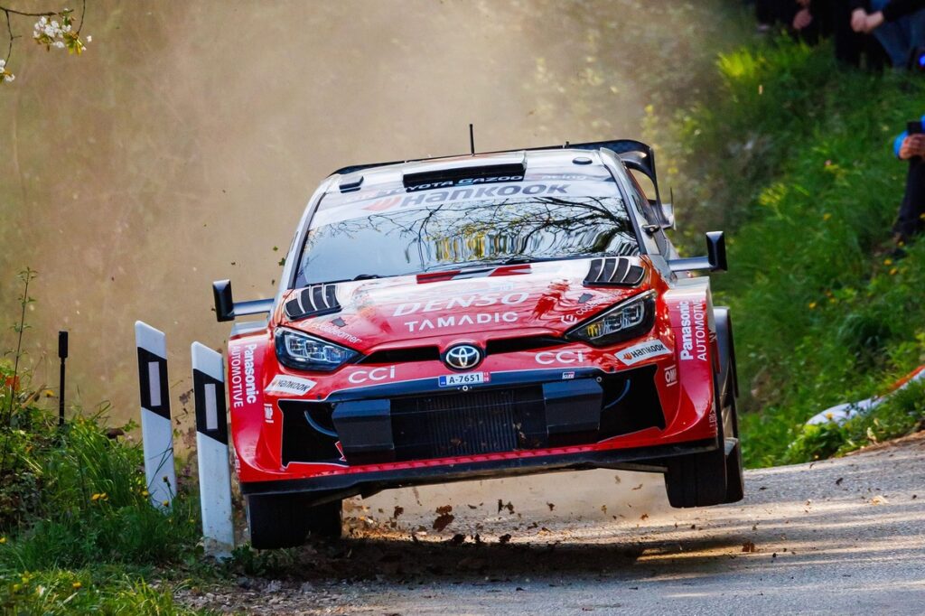 Katsuta wins after final stage crash for Neuville, Lancia takes first WRC2 victory