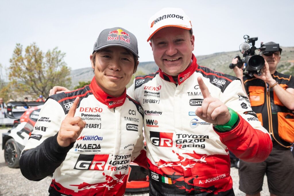 Why WRC Croatia victory was so special for Katsuta’s co-driver Why WRC Croatia victory was so special for Katsuta’s co-driver