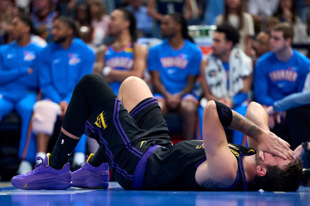 Season on the brink: State of Luka Dončić’s hamstring holds fate of Lakers’ hopes, NBA honors