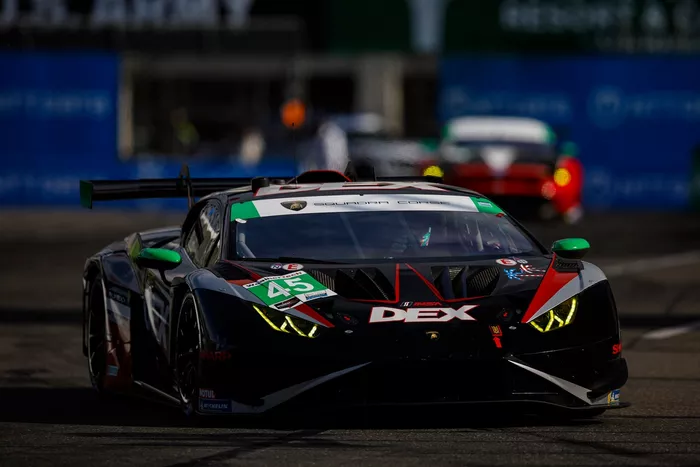 #45 Wayne Taylor Racing Lamborghini Huracán GT3 EVO2: Danny Formal, Trent Hindman, Andrea Caldarelli