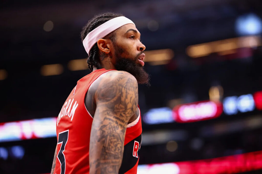 Brandon Ingram leaves Game 5 loss to Cavaliers early with heel injury as Raptors now face elimination