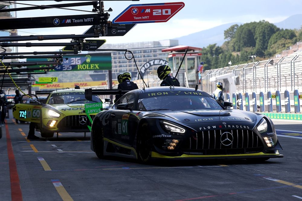 #61 Iron Lynx Mercedes-AMG LMGT3: Martin Berry, Lin Hodenius, Maxime Martin