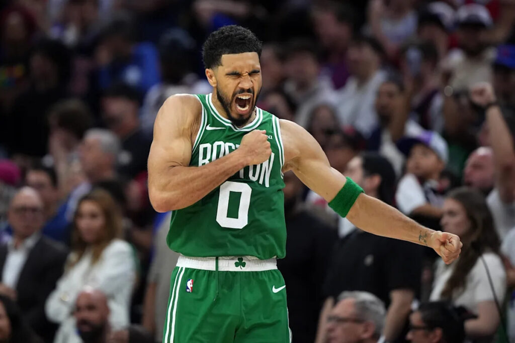 Celtics-76ers takeaways: Jayson Tatum delivers dagger 3, Boston takes back control of series