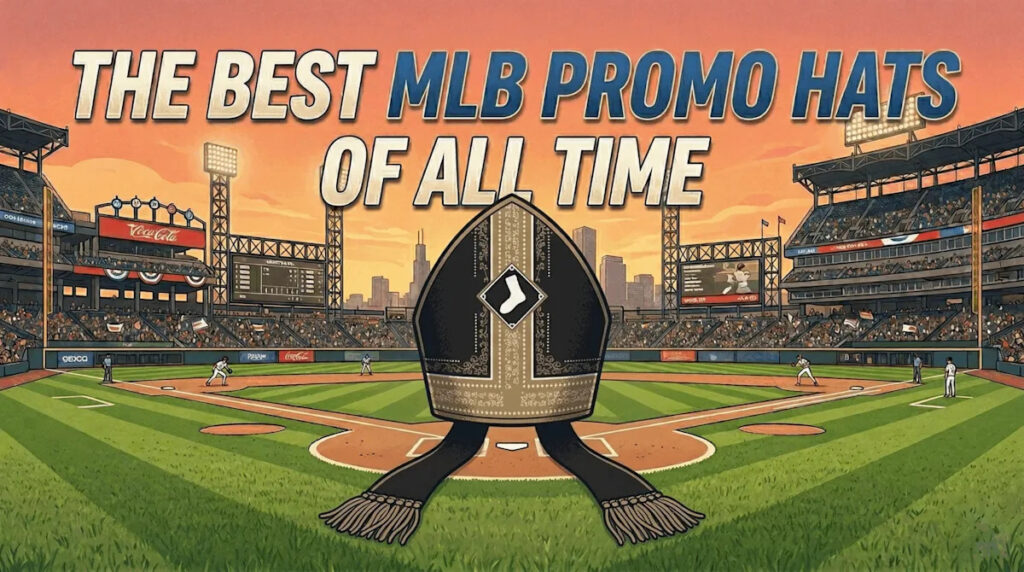 The White Sox “Pope Hat” is Brilliant. Here’s 8 More Incredible Promo Hats The White Sox “Pope Hat” is Brilliant. Here’s 8 More Incredible Promo Hats