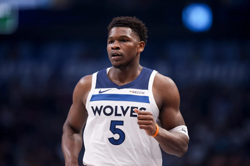 Timberwolves rule out Anthony Edwards against Pistons to manage right knee pain