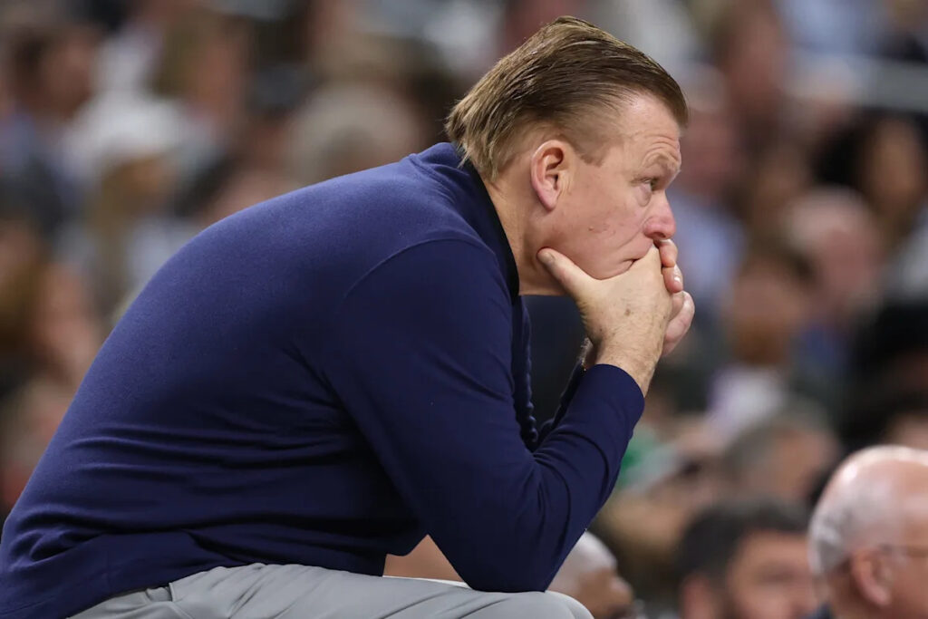 Brad Underwood emotional over Illinois’ Final Four loss: ‘They are my life’