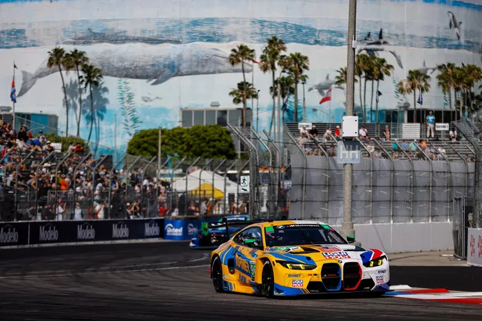 #96 Turner Motorsport BMW M4 GT3 EVO: Patrick Gallagher, Robby Foley, Adam Adelson