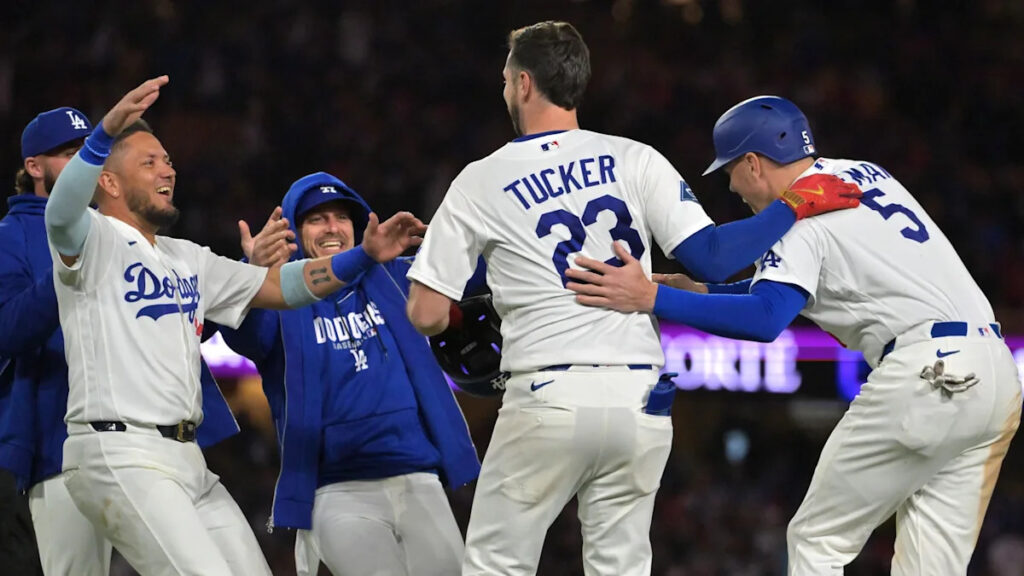 Kyle Tucker’s quiet night turns loud with a walk-off hit for the Dodgers