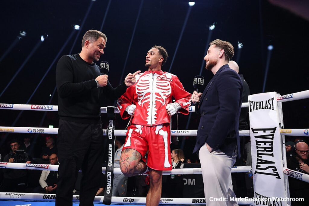 Eddie Hearn Reveals Ben Whittaker New York Plan