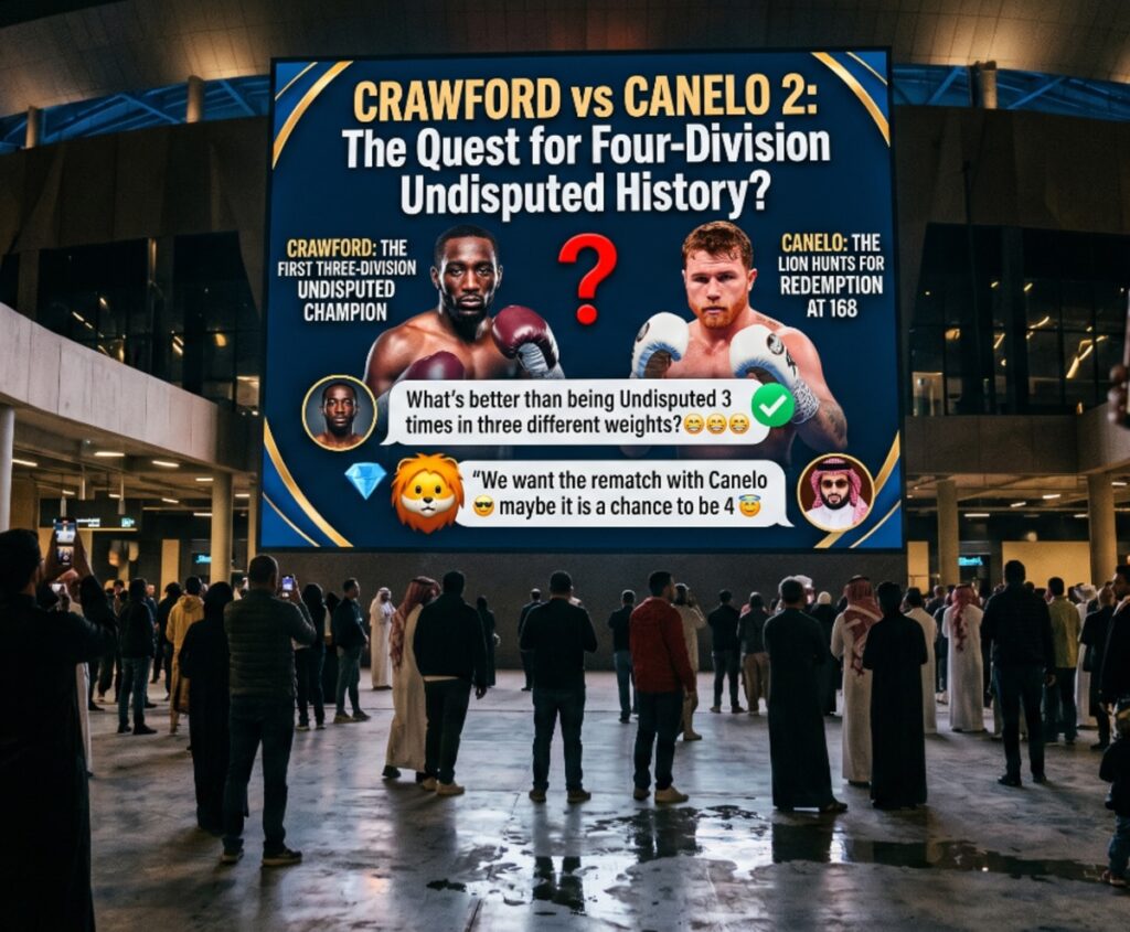 Turki Alalshikh Pushes Crawford vs Canelo Rematch After Post