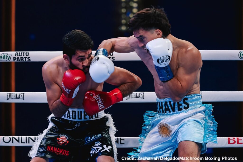 Alan Chaves Blasts Out Miguel Madueno In Las Vegas