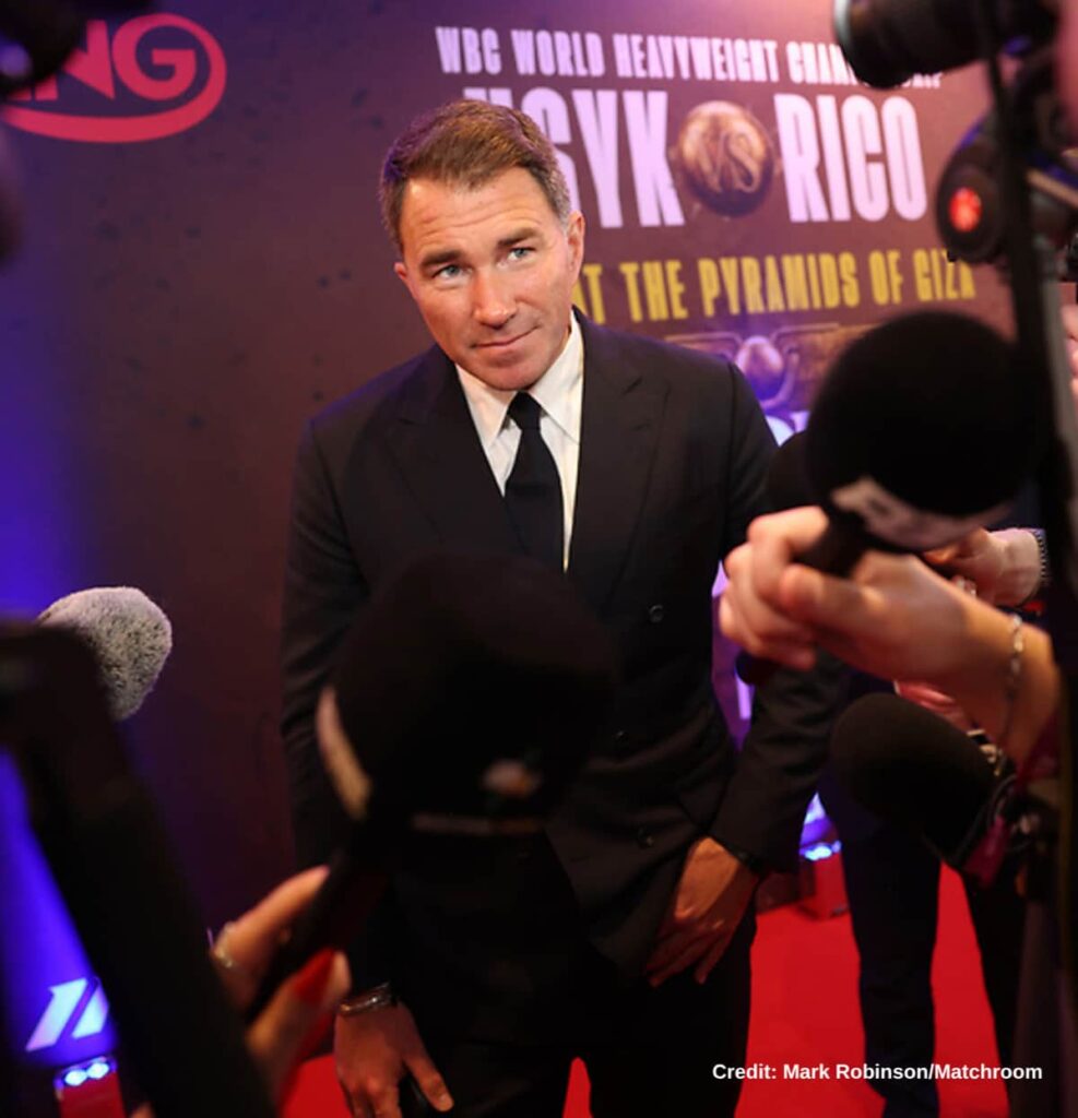 Eddie Hearn Doubts Tyson Fury Ahead of Anthony Joshua Fight Eddie Hearn Doubts Tyson Fury Ahead of Anthony Joshua Fight