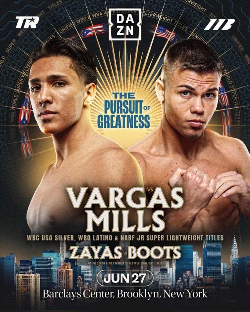 Emiliano Vargas vs. Bryce Mills Set as Ennis–Zayas Co-Feature