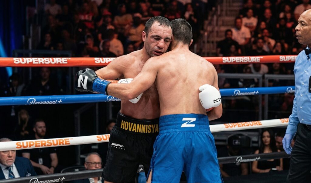 Hovhannisyan Wins 10-Round Majority Decision Over Baez Hovhannisyan Wins 10-Round Majority Decision Over Baez