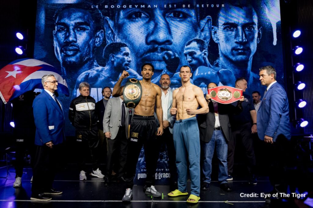 Osleys Iglesias vs Pavel Silyagin Tonight for IBF Title Left by Crawford