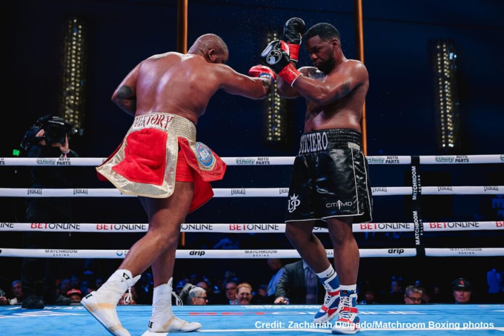 Jarrell Miller beats Lenier Pero by decision