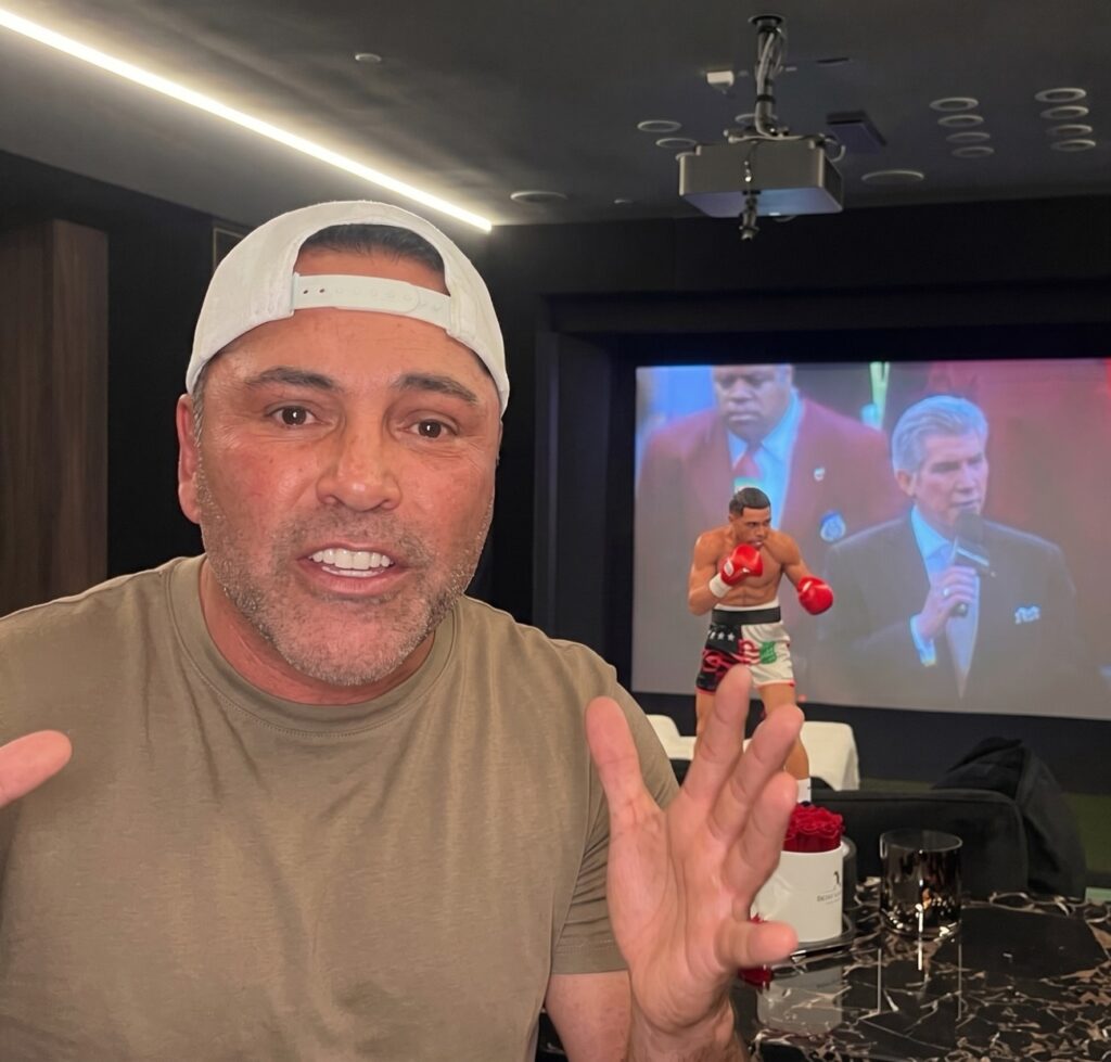 Oscar De La Hoya links Saudi cuts to boxing risk