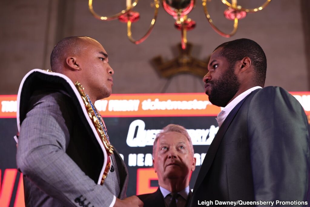 Roy Jones warns Dubois must stop Wardley early