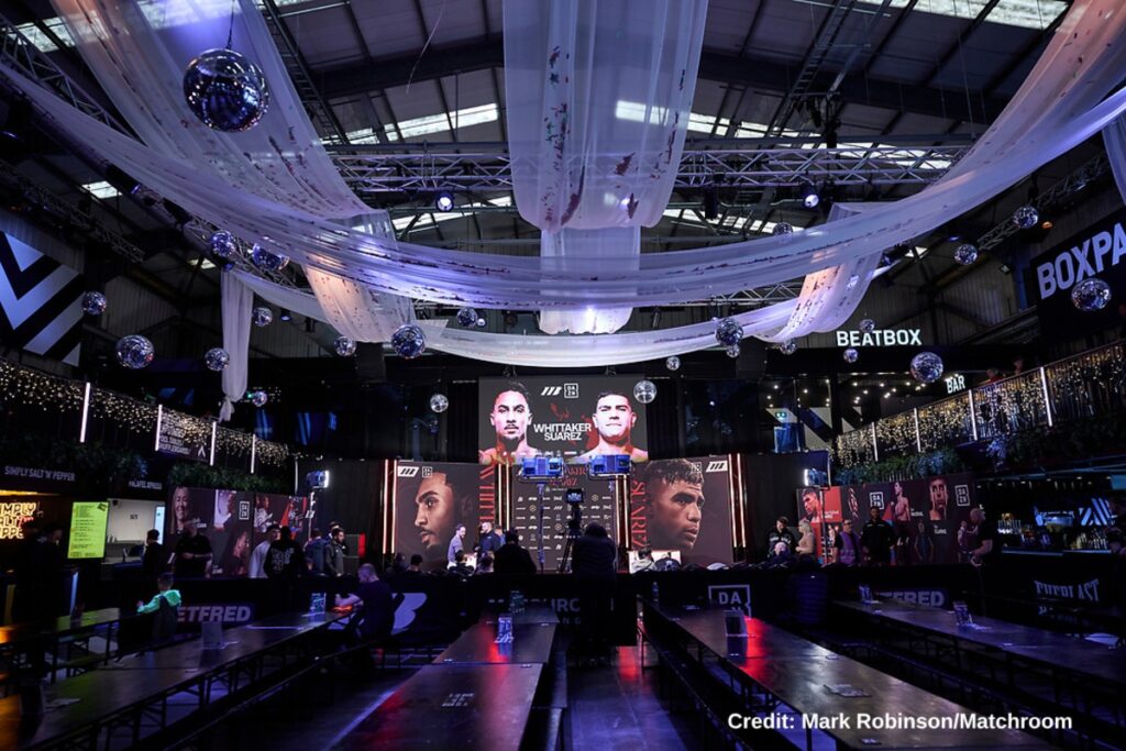 Ben Whittaker vs Braian Suarez results live from Liverpool